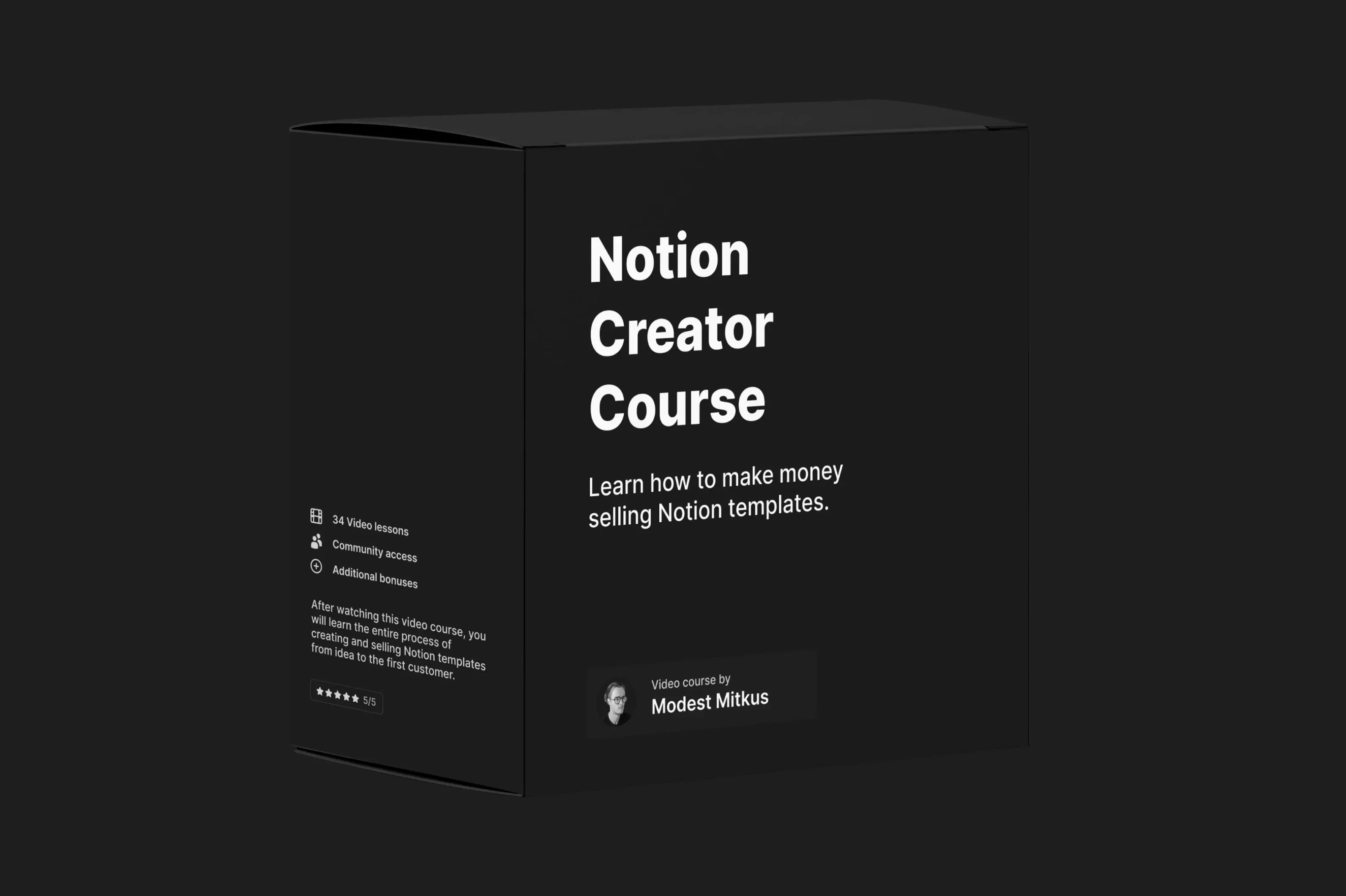 Notion Creator Course